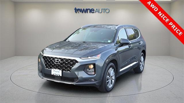 used 2020 Hyundai Santa Fe car, priced at $17,449