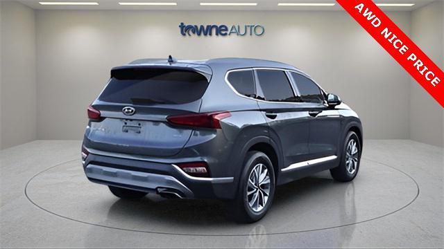 used 2020 Hyundai Santa Fe car, priced at $17,449