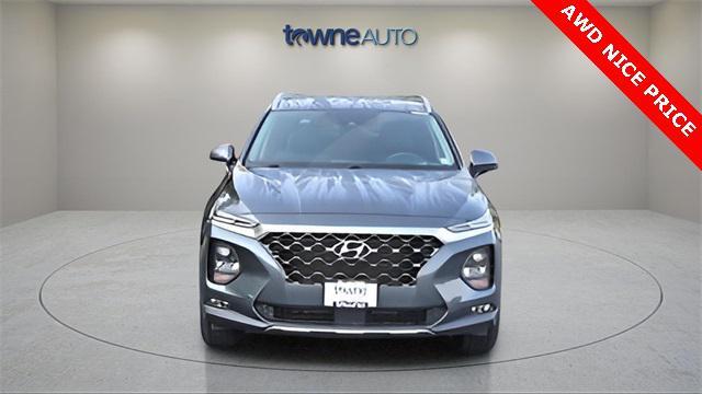 used 2020 Hyundai Santa Fe car, priced at $17,449