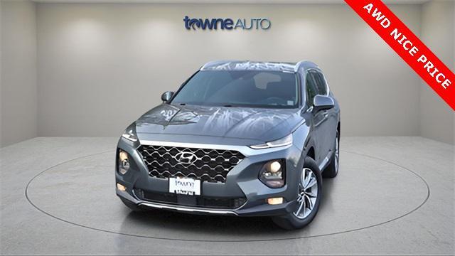 used 2020 Hyundai Santa Fe car, priced at $17,449