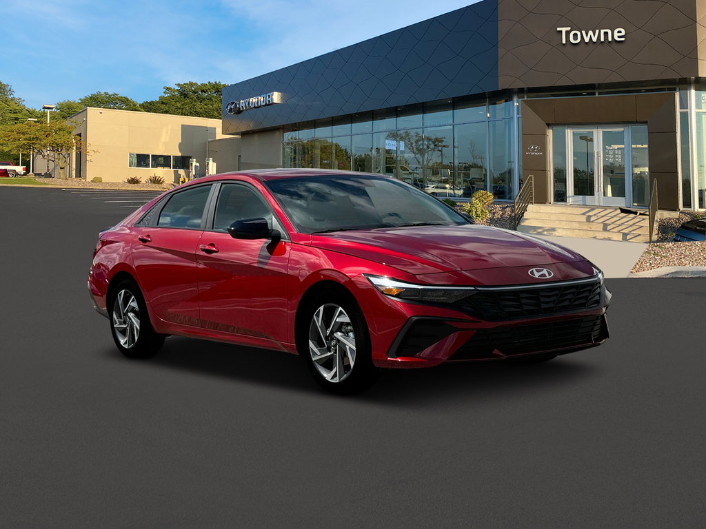 new 2025 Hyundai Elantra car, priced at $25,540