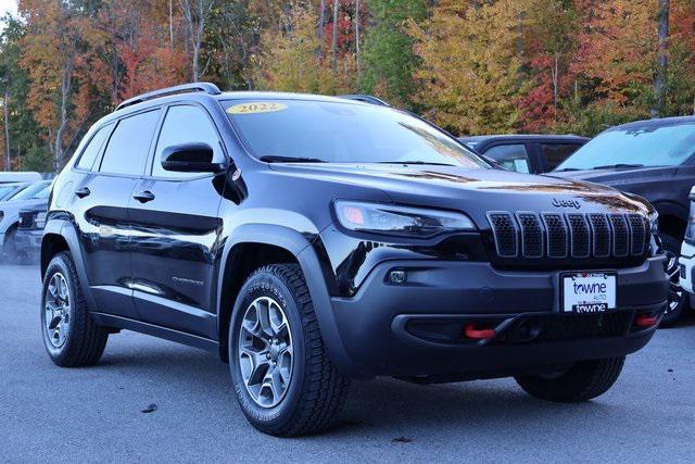 used 2022 Jeep Cherokee car, priced at $27,915