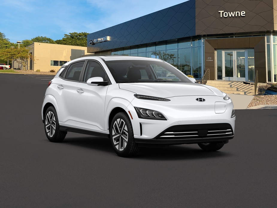 new 2023 Hyundai Kona EV car, priced at $43,605