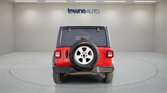 used 2020 Jeep Wrangler Unlimited car, priced at $30,328