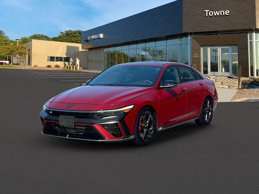new 2025 Hyundai ELANTRA N car, priced at $37,700