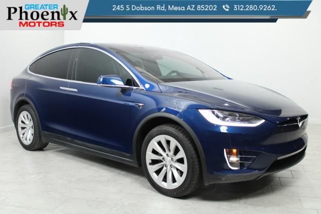 used 2018 Tesla Model X car, priced at $39,999