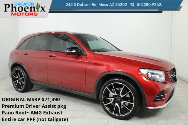 used 2018 Mercedes-Benz AMG GLC 43 car, priced at $32,755