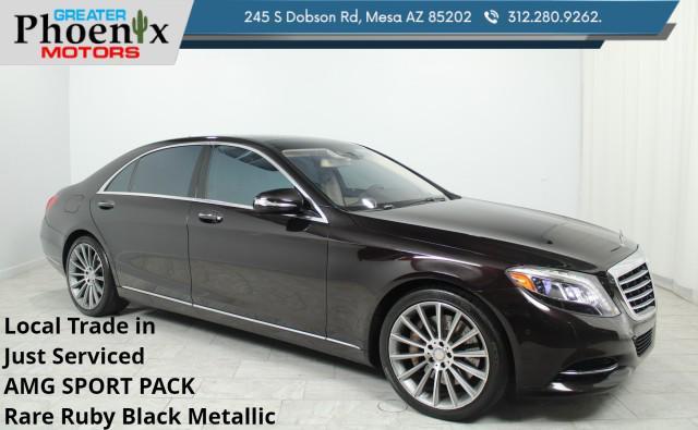 used 2016 Mercedes-Benz S-Class car, priced at $26,795