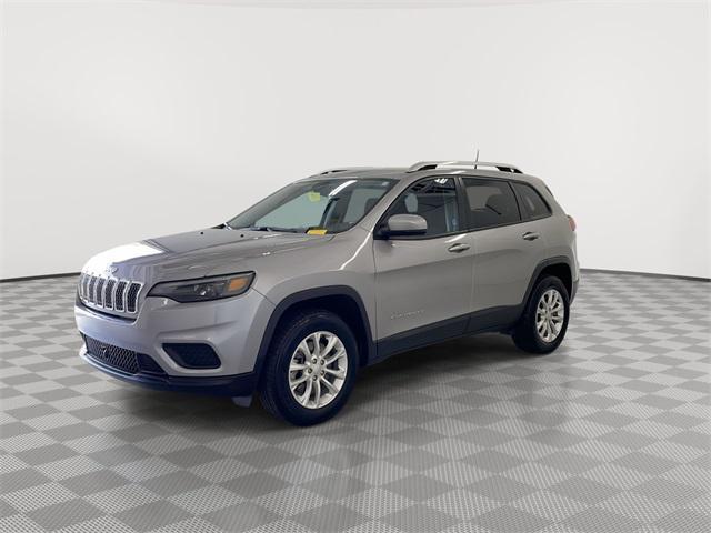 used 2021 Jeep Cherokee car, priced at $18,548
