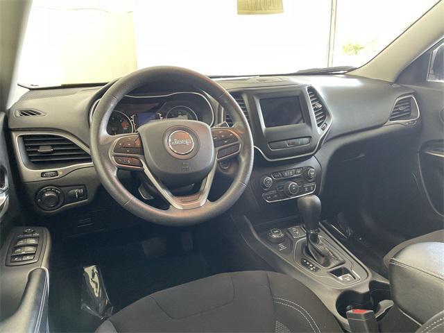 used 2021 Jeep Cherokee car, priced at $18,548