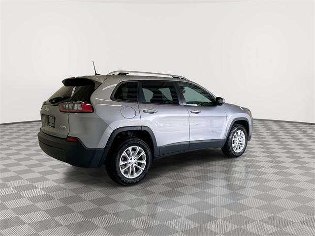 used 2021 Jeep Cherokee car, priced at $18,548