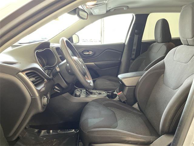 used 2021 Jeep Cherokee car, priced at $18,548