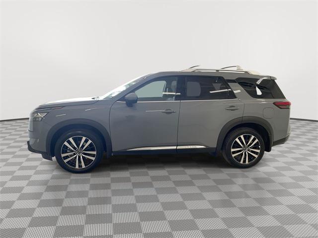 new 2025 Nissan Pathfinder car, priced at $49,856