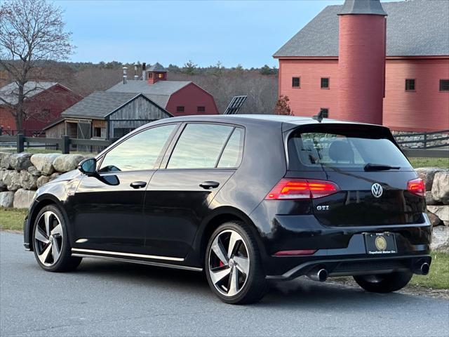 used 2018 Volkswagen Golf GTI car, priced at $21,495