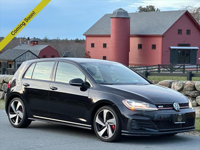 used 2018 Volkswagen Golf GTI car, priced at $21,495