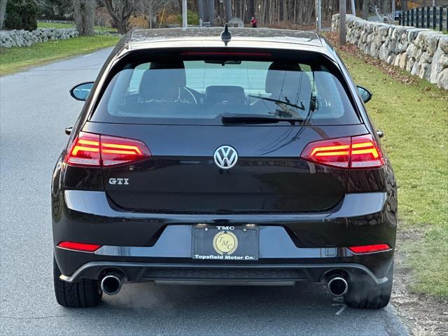 used 2018 Volkswagen Golf GTI car, priced at $21,495