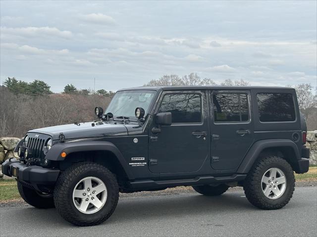 used 2017 Jeep Wrangler Unlimited car, priced at $18,997