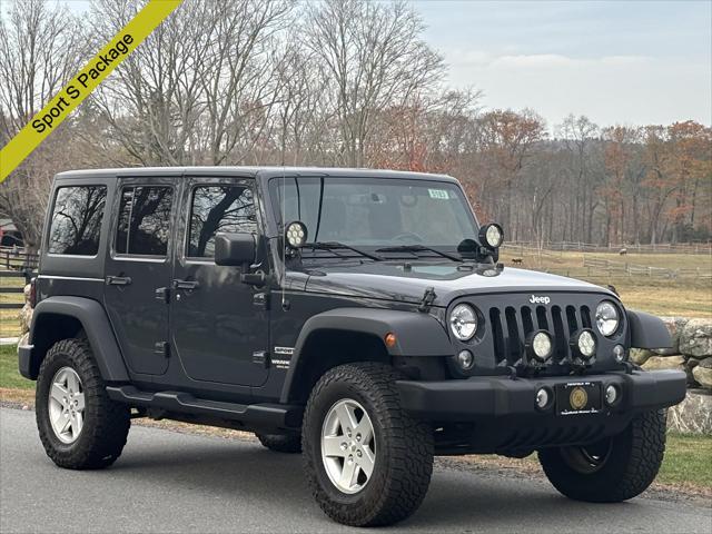 used 2017 Jeep Wrangler Unlimited car, priced at $18,997