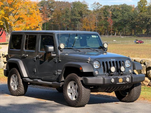 used 2017 Jeep Wrangler Unlimited car, priced at $21,795