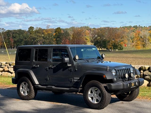 used 2017 Jeep Wrangler Unlimited car, priced at $18,997