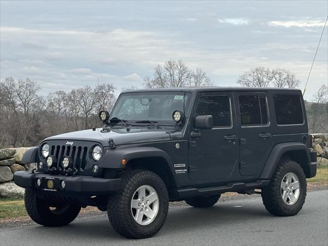 used 2017 Jeep Wrangler Unlimited car, priced at $18,997