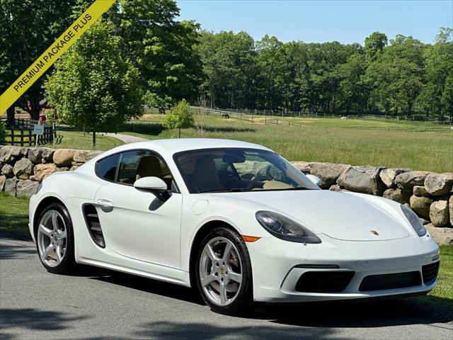 used 2017 Porsche 718 Cayman car, priced at $47,498