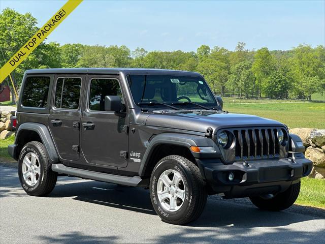 used 2018 Jeep Wrangler Unlimited car, priced at $27,497