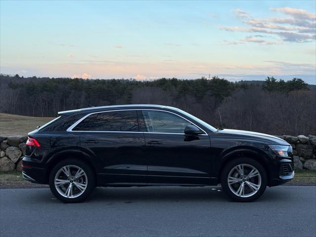 used 2023 Audi Q8 car, priced at $57,495