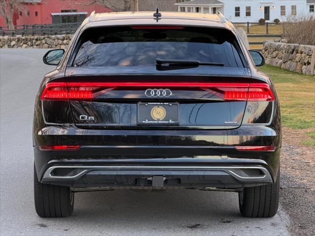 used 2023 Audi Q8 car, priced at $57,495