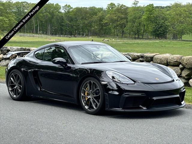 used 2022 Porsche 718 Cayman car, priced at $123,447