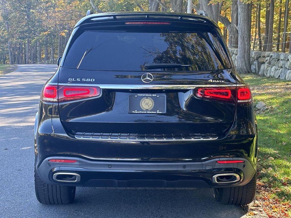 used 2021 Mercedes-Benz GLS 580 car, priced at $59,995