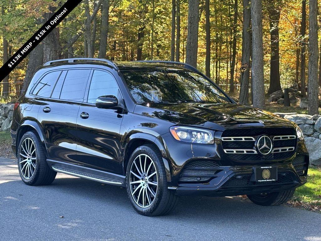 used 2021 Mercedes-Benz GLS 580 car, priced at $59,995
