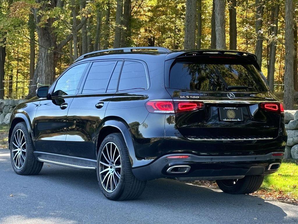 used 2021 Mercedes-Benz GLS 580 car, priced at $59,995