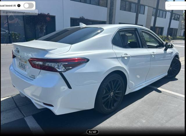 used 2021 Toyota Camry car, priced at $32,000