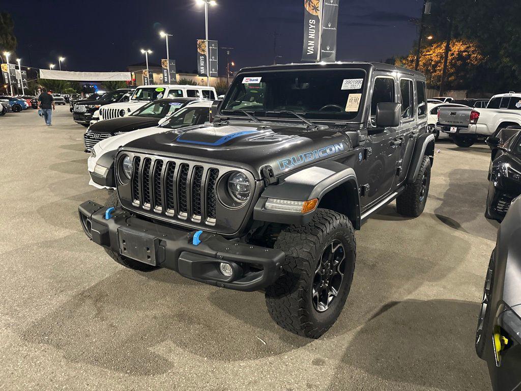 used 2022 Jeep Wrangler Unlimited 4xe car, priced at $37,000