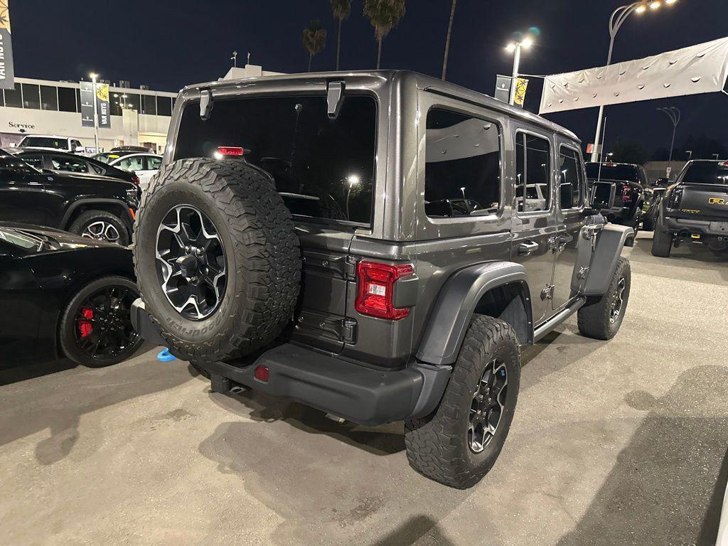 used 2022 Jeep Wrangler Unlimited 4xe car, priced at $37,000