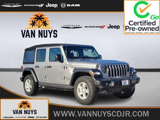 used 2020 Jeep Wrangler Unlimited car, priced at $27,000