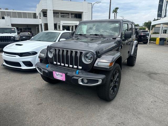 used 2022 Jeep Wrangler Unlimited 4xe car, priced at $34,750