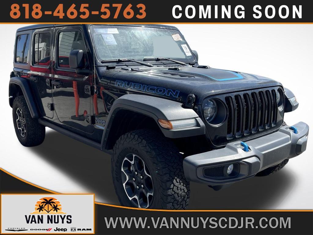 used 2022 Jeep Wrangler Unlimited 4xe car, priced at $38,000