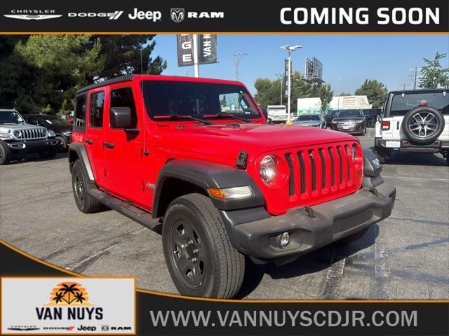 used 2020 Jeep Wrangler Unlimited car, priced at $29,000