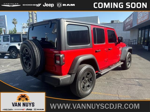 used 2020 Jeep Wrangler Unlimited car, priced at $29,000