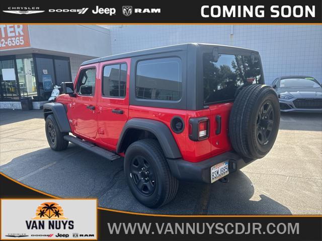 used 2020 Jeep Wrangler Unlimited car, priced at $29,000