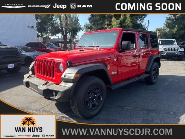 used 2020 Jeep Wrangler Unlimited car, priced at $29,000