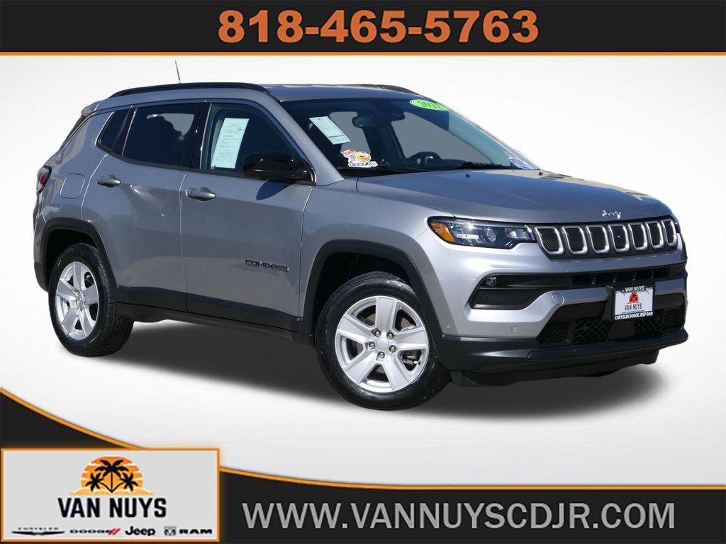 used 2022 Jeep Compass car, priced at $20,500