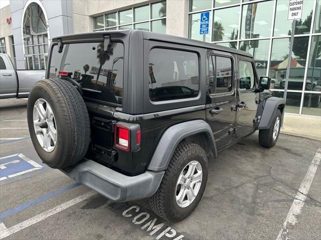 used 2019 Jeep Wrangler Unlimited car, priced at $28,000