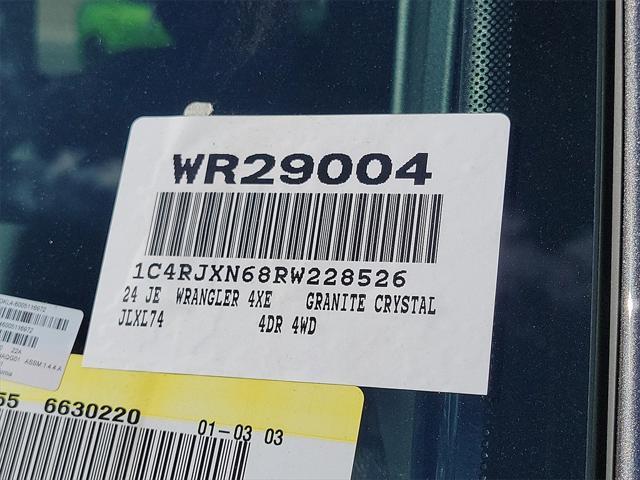new 2024 Jeep Wrangler 4xe car, priced at $46,806