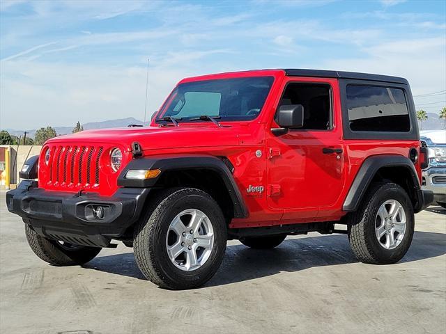 used 2021 Jeep Wrangler car, priced at $26,500