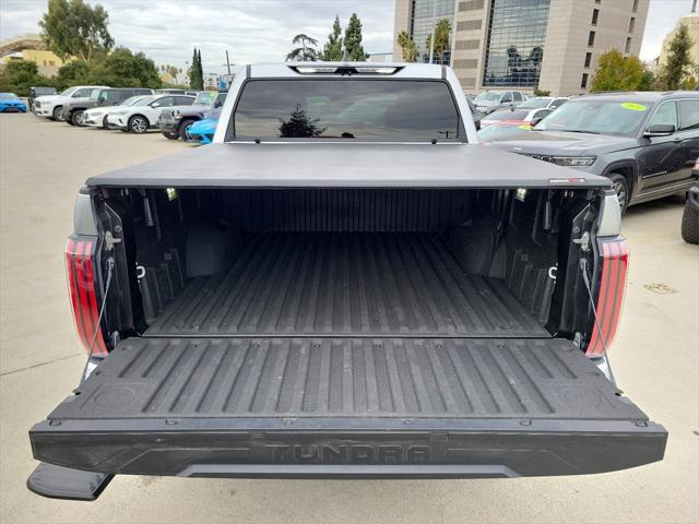 used 2023 Toyota Tundra Hybrid car, priced at $55,000