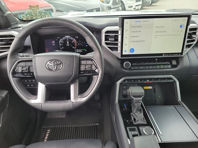 used 2023 Toyota Tundra Hybrid car, priced at $55,000