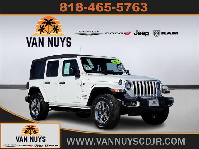 used 2023 Jeep Wrangler car, priced at $32,500
